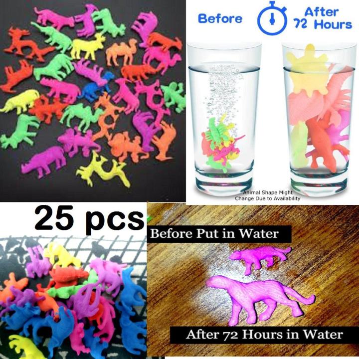 Pack of 25 Animal Shaped Orbeez, Animal Water Growing Expandable Animals