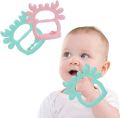 Adjustable Wristband Silicone Baby Teether – Safe, Soft, & Fun Teething Toy for Infants – Adjustable Wristband for Easy Use and Sore Gum Relief. 