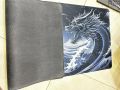 Gaming Mouse Pad Large XXL (900 X 400 X 4 MM) Thick Extended Mouse Mat Non-Slip Spill-Resistant Desk Pad with Special-Textured Surface, Anti-Fray Stitched Edges for Keyboard, PC - Black. 