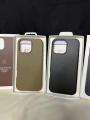 iPhone 16 Pro Max/16 Pro Leather Case MagSafe with Animation. 