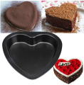 Heart Shape Cake Pan Non Stick Size : Small 7 Inches And Medium 9 Inches. 