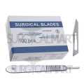 SURGICAL ONLINE 100 Scalpel Blades #11 and includes One Handle #3 Pack of  with Scalpel Knife Handle #3|  SURGICAL SCALPEL BLADES #11, STERILE, CARBON STEEL BLADE,. 