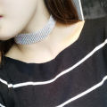 Choker Necklace Exquisite Workmanship Wide Collar Choker Pendant Necklace. 