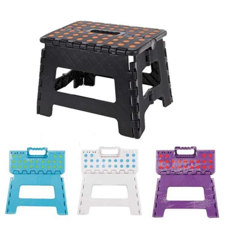 Portable Folding Plastic Child Stools Chair Adult Stool Outdoor Sitting Folding Step Stool Chair