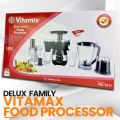 11 in 1 Delux Family Food processor food factory heavy duty motor 99.9% copper 1000w Hand blender chopper machine juicer machine juicer blender machine 5 Year warranty. 
