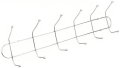 cloth hanging hooks- wall mounted cloth hanging stand-hooks. 