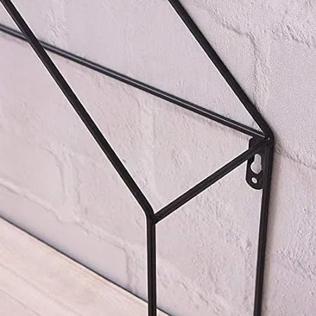 Decorative%20Items%20Iron%20House%20Rack%20Double%20Drawer%20Shelves%20Triangle%20Art%20Solid%20Wood%20Drawer%20Home%20Decoration%20Items%20for%20room%20&%20Wall%20Black%20-%20Size%2034X12X43CM%20-%20Image%202