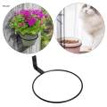 Wall Mount Flower Pot Holder Rings Iron Metal Pot Rings Holder. 