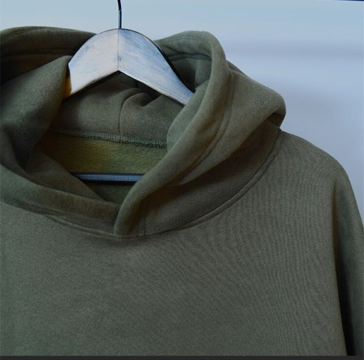 Olive%20Green%20Hoodie%20Sweatshirt%20Casual%20Clothes%20Trendy%20Fashion%20Skateboards%20Fleece%20Warm%20Thick%20Hoodies%20Hip%20Hop%20for%20Both%20-%20Image%204