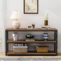 3-Tier Effective Media Console Table |  LCD/TV Media Rack | Storage Rack | Living Room Console Table. 