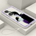 【2023】 Disney Villain Queen Cool Phone Case For Huawei P50 P40 P30 P20 Pro Lite E Nova Y70 5T 9 Y9S Y9A Y9 Y6 5G Liquid Rope Cover. 