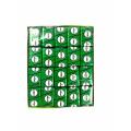 Pack of 20 pcs Imported chewing gum mint flavor (6 chewing gum in each packet). 
