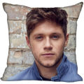New Niall Horan Pillow Cover Bedroom Home Office Decorative Pillowcase Square Zipper Pillow Cases 45X45CM Satin Soft No Fade. 