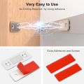 Magnetic Cabinet Catches Ultra Thin Door Strong Magnets Stopper Invisible Adhesive Drawer Magnet Lock for Kitchen Closet Closer. 