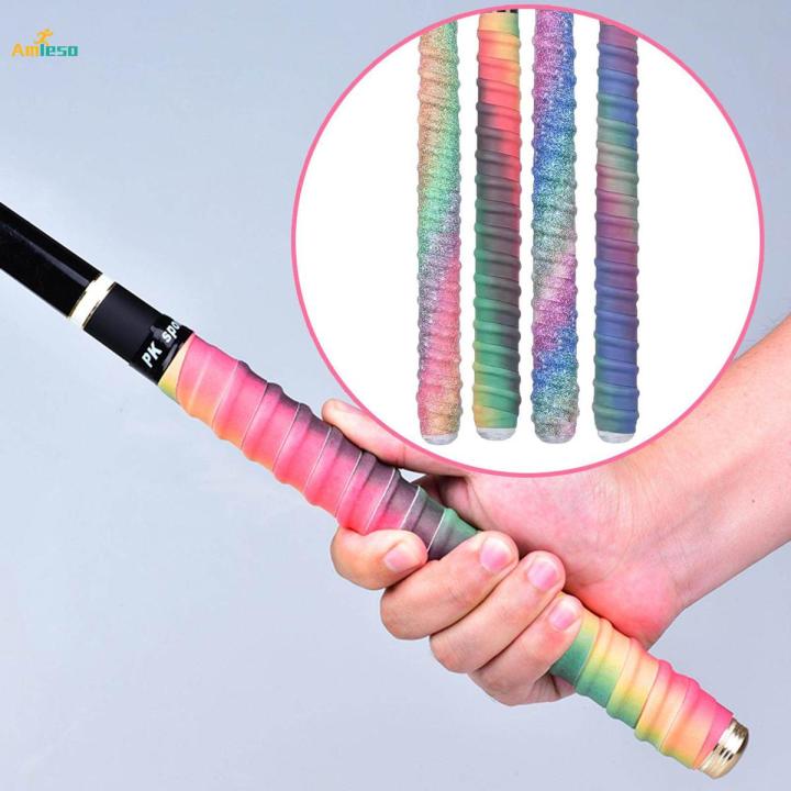 4Pcs Tennis Racket Grip Tape PU Racquet Grip Tape for Racquetball Pickleball
