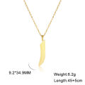 Stainless Steel Arabic Letter Necklace for Women Men Initial Necklaces 18K Gold Plated Personalized Hiphop Muslim Arab Necklace. 