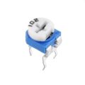 5Pcs 1K Ohm Variable Resistor 6mm Trimmer Potentiometer. 