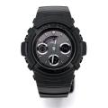 Casio G Shock Mens Black Analog-Digital Black Resin Band Watch-AW-591BB-1ADR. 