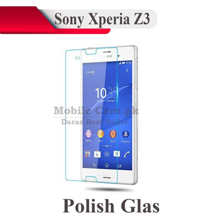 Sony Xperia Z3 Tempered Glass Screen Protector Polish Glass For Xperia Z3
