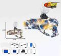 2 in 1 Gel Blaster toy gun for kids and adults. 