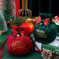 Santa Sacks Cloth Gift Bag Candy Handle Bag Christmas Tree Decorations For Home Table New Year 2023 Red Noel Xmas Presents. 