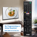 1 Piece RMT-TX100B Remote Control Black Plastic for Sony LED LCD 4K TV KDL-55W6500 XBR-55X855C KD-43X8301C KD-55XD8599. 