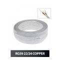 CCTV Cable Roll PVC Pure Copper 80 Yards - RG59 22/24 Copper. 