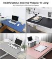 Extra Soft Laptop/ Desk Matt | Large Size Portable Laptop Mat | Keyboard Mouse Pad. 