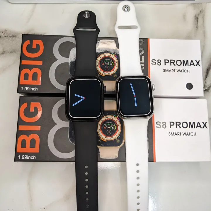 S8%20PRO%20Max%20Series%208%20Smart%20Watch%20With%20ALWAYS%20ON%20DISPLAY%20%7C%201.99''%20Bezel%20Less%20Display%20%7C%20Bluetooth%20Calling%20%7C%20Health%20Fitness%20Tracking%20Features%20-%20Image%204