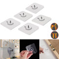 【BestGO】pieping 2/4pcs Non-Trace Photo Frame Hook Seamless Adhesive Hook Waterproof Strong Hole Nail Cross Stitch Wall Painting Hanger. 