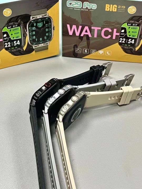 C29%20PRO%20PRO%20SMART%20WATCH%20Stylish%20Metal%20Body:%20%20Large%202.19%E2%80%9D%20Display:%20%20Health%20Monitoring:%20C%2029%20Pro%20%E2%80%93%20where%20cutting-edge%20technology%20meets%20chic%20design!%20%20unisex%20smart%20watch%20-%20Image%203
