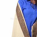 Acro Woolen beige Color Kashmiri 4 Border Shawl / Dupatta For Her / Stole for Women. 