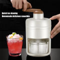 Portable Manual Ice Crusher for Smoothies and Ice Cream - High Quality, Easy to Use, and Durable-GOLA GANDA Maker. 