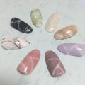 MSHARE 10ml Blooming Gel Nail Polish Nail Art Transparent Blossom Effect Flower Gel Polish Soak Off UV Nail Glue. 