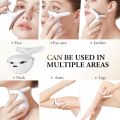 Face Beauty Tools - 3 In 1 Facial Lifting Device Neck Eye Massage - Tightening Device Skin Care Tool - Face Slimming Tool Trainer Face Exerciser - Jade Roller and Gua Sha Set - Natural Jade Stone Face Roller - Face Lifting Massager Double Chin Remover. 