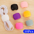 1-10Pcs Cable Organizer Buckle Wire Cord Earphone Management For USB Charging Cable Winder Holder Clips in Home Office Use. 