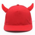 Fashion Accessories Monster Ear Cap with Devil Horns Black Sports Hip Hop Snapback Hat for Women Men. 