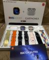 2023 latest I20 ultra max suit smart watch new 10 in 1 in one box 2.3inch large screen with 7 straps smartwatch  call heart rate sleep monitoring All Sports Fitness & Health Mode Answer Call New Arrival popular Fashion For Boys & Girls. 
