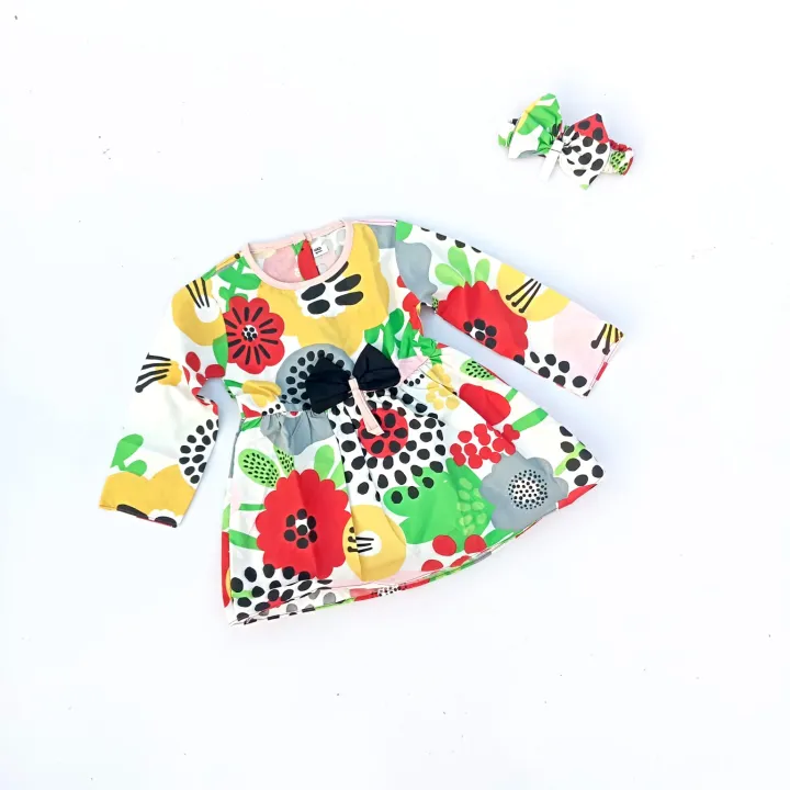 Pack%20Of%203%20Full%20Bazo%20%20Frocks%20With%20Band%20For%20New%20Born%20Baby%20&%20Girls%20(%20Random%20Colors)%20-%20Image%205