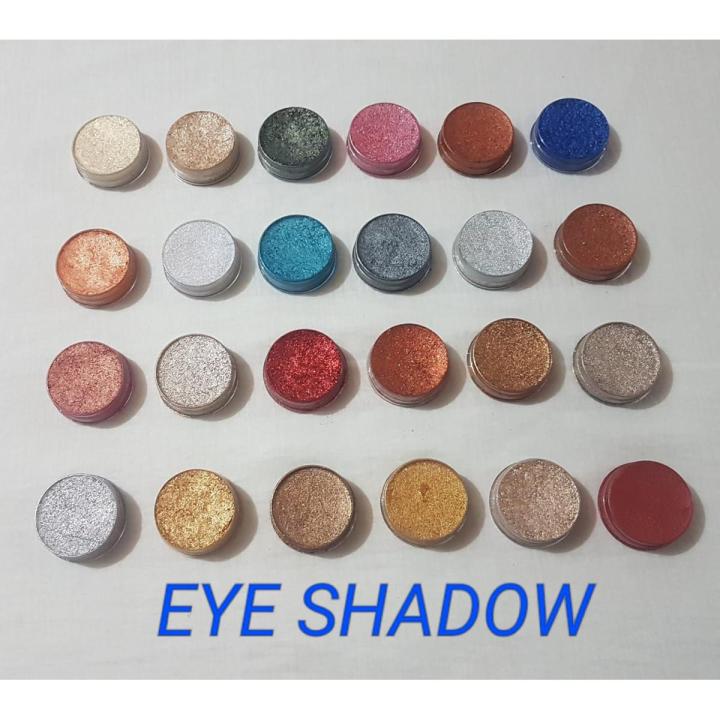 PRESSED CREAMY SHIMMERY EYE SHADOW PACK OF 12