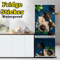 70 x 29 inch Self adhesive Fridge Door Sticker Oil Proof Scratch Proof. 