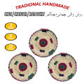 Roti Chabi 3, 6 & 12 Piece Pack, Bread Basket, Roti Serving Tray, Naan & Chapati Chahba,Traditional Sindhi Pindi, Roti Changair | Organic Roti & Bread Tray Made With Leaves, Handmade Roti Chabi. 