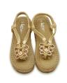 Camel Leather Ladies Wedge – 019. 