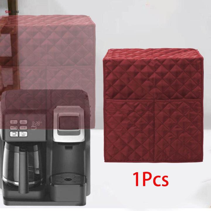Coffee Maker Appliance Cover Espresso Machine Quilted Protective Cover ...