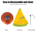 HOOMIN Motion Undercover Mouse Fabric Moving Feather Electric Cat Toy Plate Automatic Interactive Pet Toy For Cat Kitty 4 Speeds. 