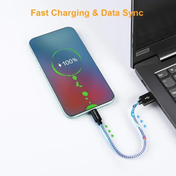 CableCreation%20Short%20Lightning%20Cable%200.5FT%20%5BMFi%20Certified%5D,%20Braided%20iPhone%20Charging%20Cable%20Data%20Sync%20Cord,%20Compatible%20with%20iPhone%2014/13/12/11%20-%20Image%208