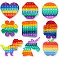 Pop It Fidget Toys, Pop Its Fidgets Stocking Stuffers for Kids, Fidget Toy Pack Figit Sensory Toys Popit Popits Christmas Kids Stocking Stuffers Ideas Teens Adults Gifts Girls Boys Toddler. 