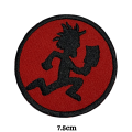 Insane Clown Posse Red Running Hatchet Man Embroidered Iron On Sew On Badge For Applique. 