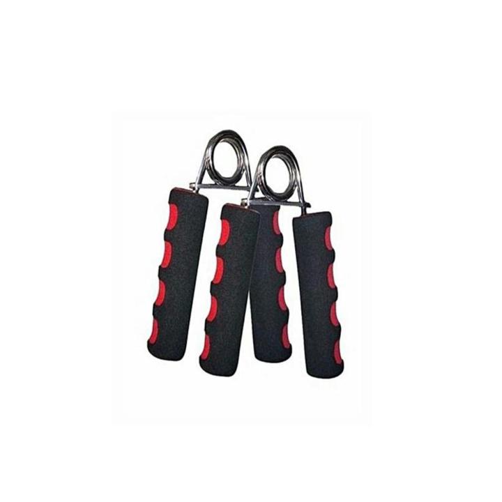 Pair of Hand Grippers-Soft Foam Hand Exerciser - Red
