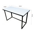 Folding Portable Computer Desk, Lightweight and Sturdy Writing Table for Home Office, Easy to Store and Carry. 